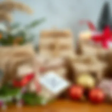 A beautifully arranged collection of handmade gifts reflecting personal touches