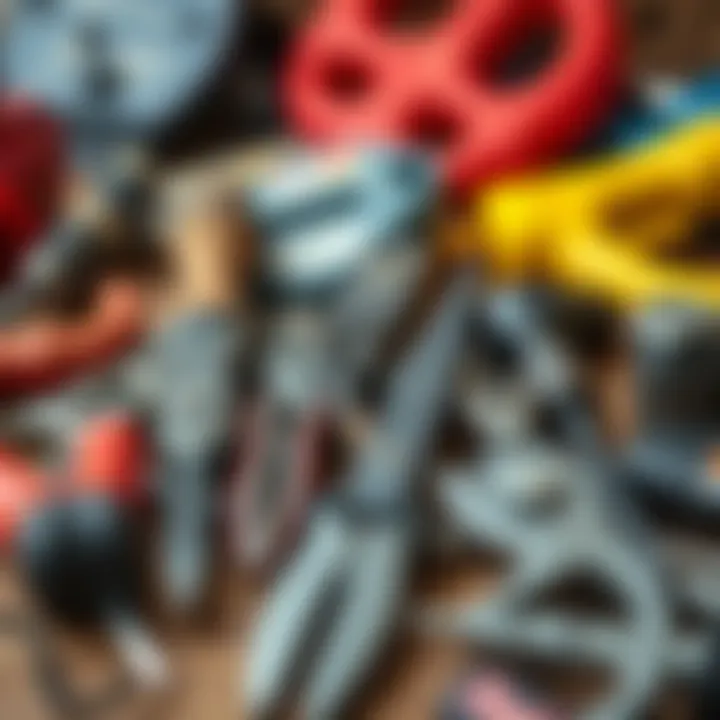 A collection of various hobby tools representing different interests.