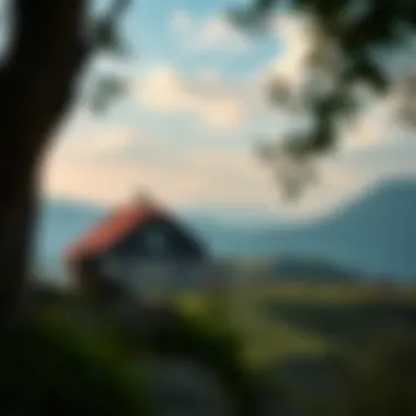 A serene landscape reflecting the tranquility of engaging in hobbies.