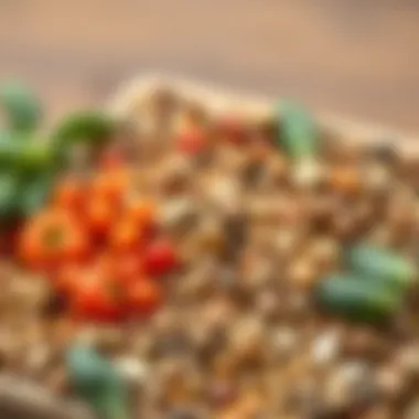 Selection of Seeds A vibrant selection of seeds ready for planting