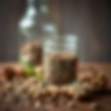 A calming herbal blend with linden