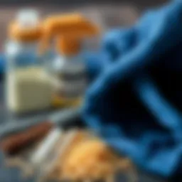 Ink stain removal materials