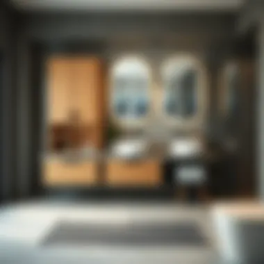 Innovative storage solutions in modern bathrooms