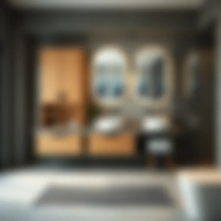 Innovative storage solutions in modern bathrooms