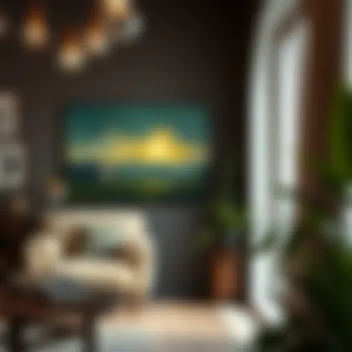 Artistic expression through painting