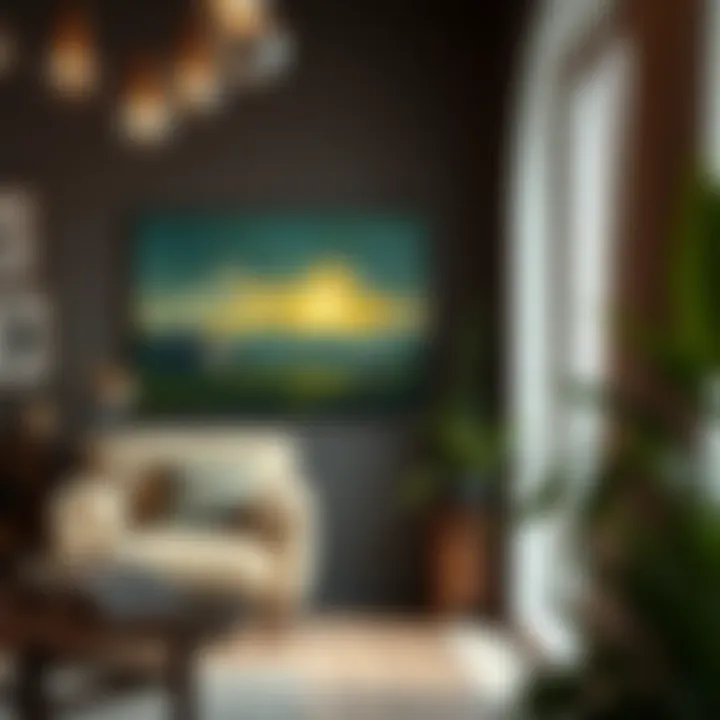 Artistic expression through painting