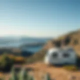 A stunning view of Izmir's natural landscape perfect for caravan camping