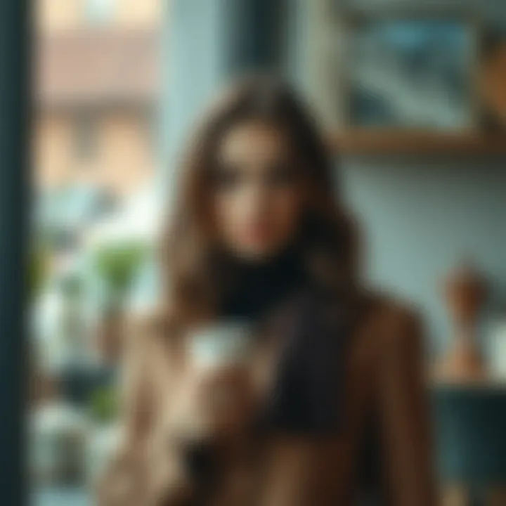 Fashion incorporating coffee hues