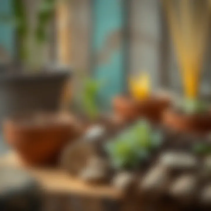 Creative DIY projects using kis soil materials.