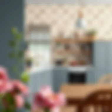 Choosing Colors for Kitchen Wallpaper Color palette for selecting kitchen wallpaper