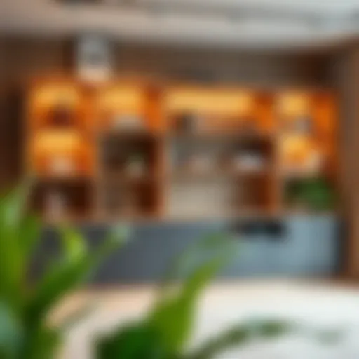 Modern design of Koçtaş shelving cabinet showcasing stylish storage solutions.