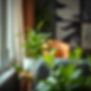 A well-maintained Kokina plant in a stylish pot, adding charm to a living space.