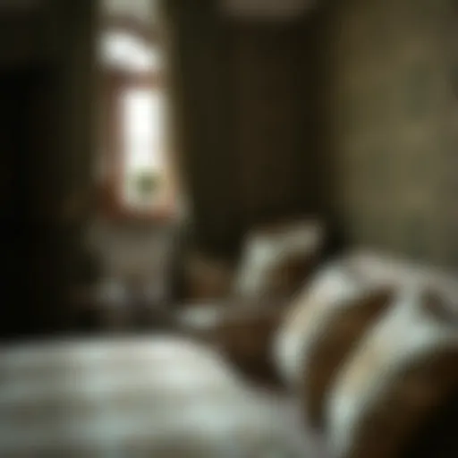 Vintage upholstery showcasing intricate patterns and textures