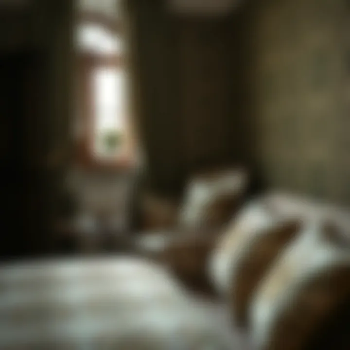 Vintage upholstery showcasing intricate patterns and textures