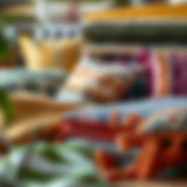 A vibrant selection of textiles for upholstery projects