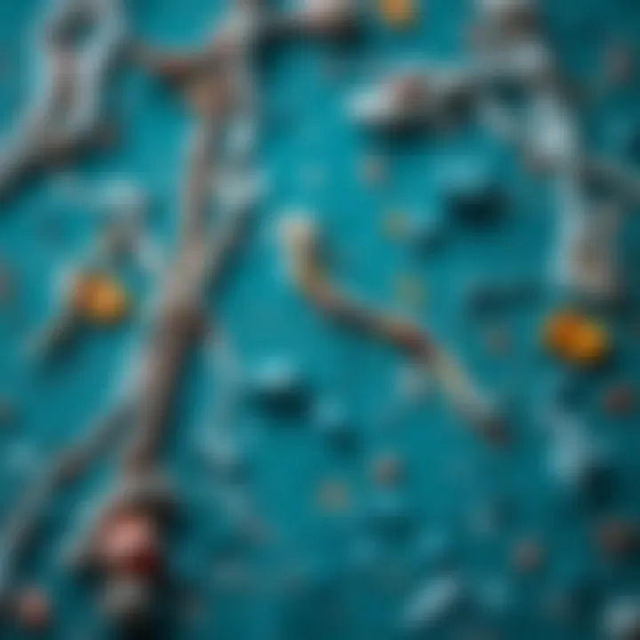 A detailed view of dried plastic paint on a surface