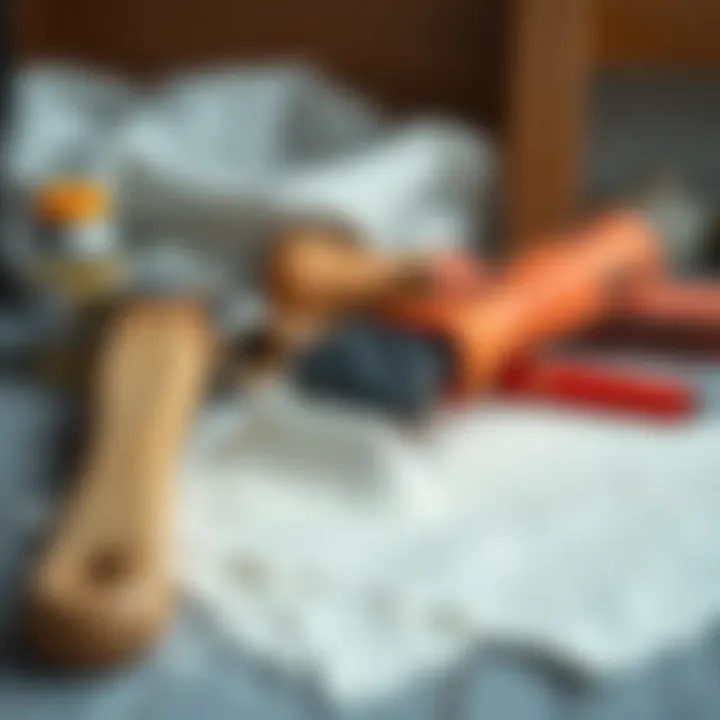 Tools required for removing dried plastic paint