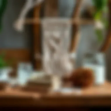 Materials needed for macrame wall decor