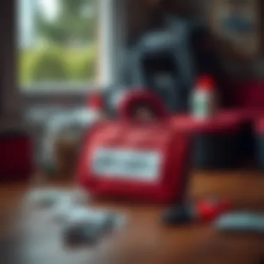 Maintaining a first aid kit