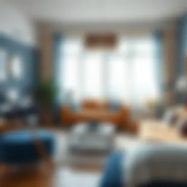 Psychological representation of blue and brown color effects