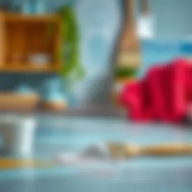 Preventive measures for avoiding paint stains