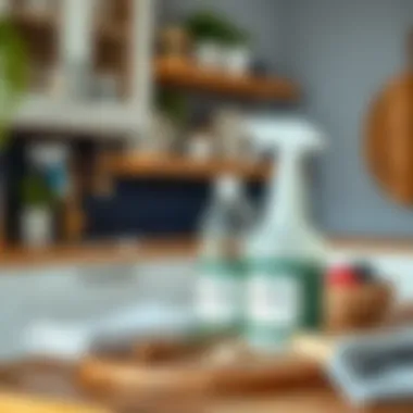 Natural cleaning products for kitchen cabinets