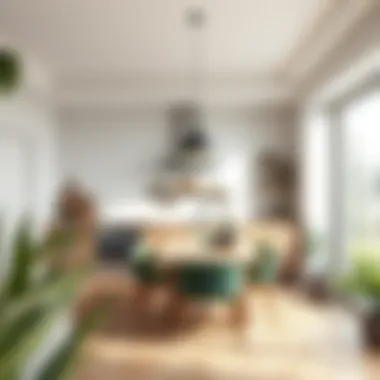 Open layout kitchen promoting creativity and movement