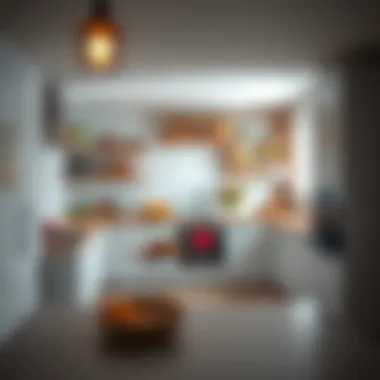 Functional kitchen with balanced aesthetic elements