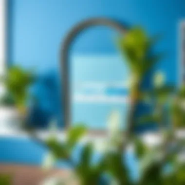 Historical timeline showcasing the significance of Pantone Blue