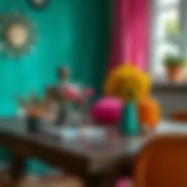 Creative processes influenced by color choice