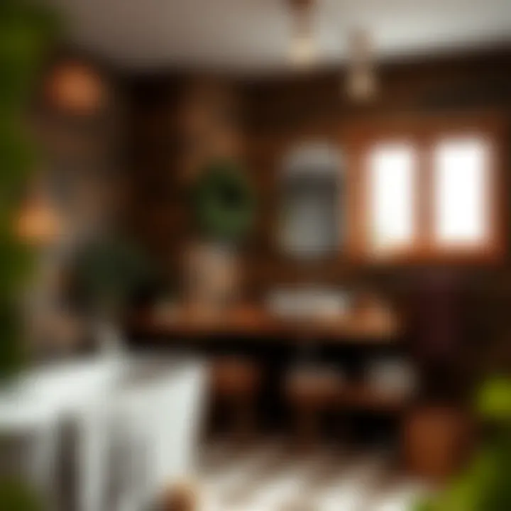 Creating a Cozy Atmosphere in Your Bathroom Cozy bathroom featuring wood accents