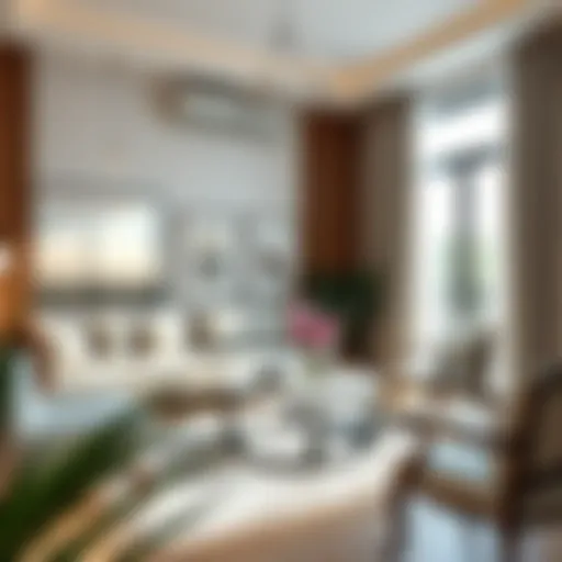 Elegant living room table design