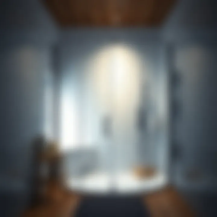 Shining Shower Cabin Finish Shining shower cabin showcasing a clean finish