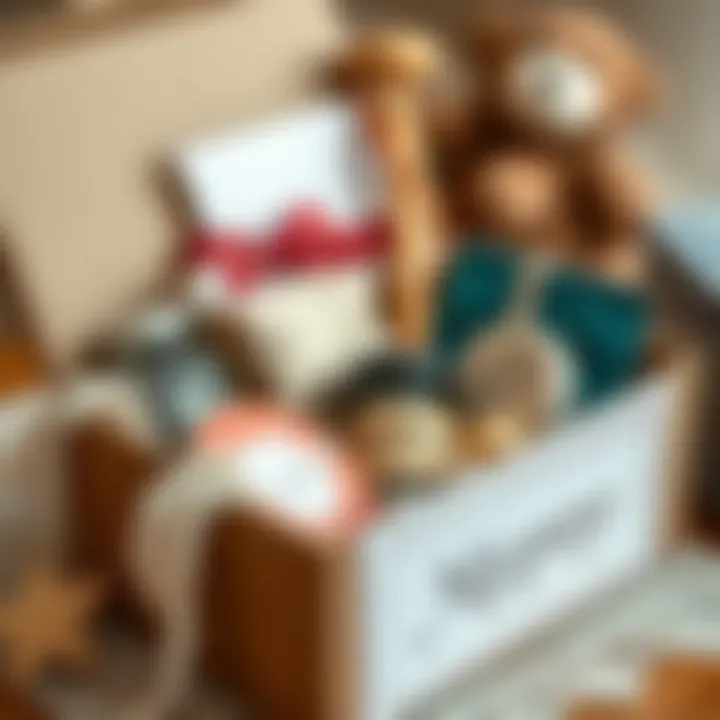 Meaningful Contents for Every Occasion Thoughtful items arranged in a gift box