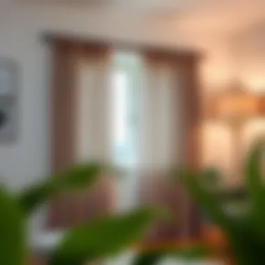 Stylish fabric choices for short window curtains