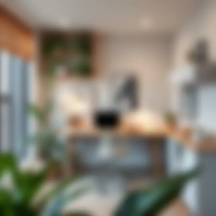 Stylish Home Office Setup in Limited Area