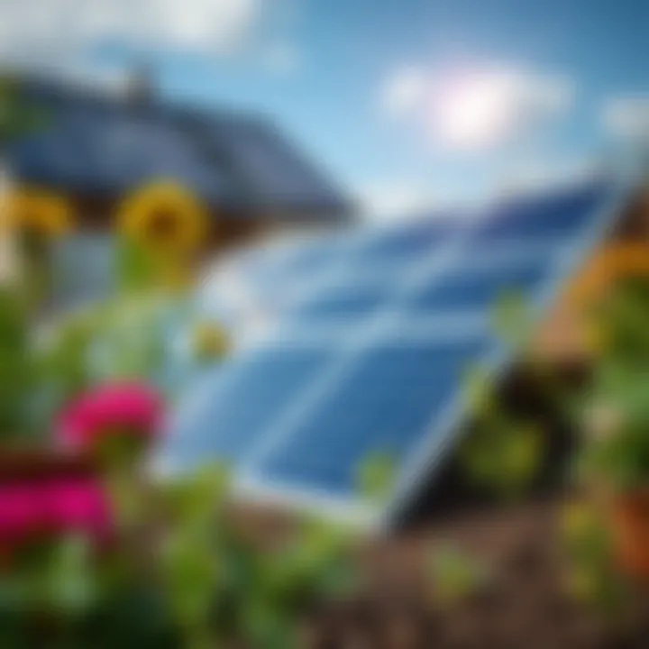 Infographic detailing government incentives for solar energy