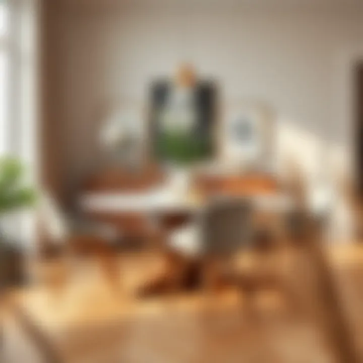 Chic Dining Experience: Stylish Chairs for Modern Homes Stylish dining chairs set around a chic dining table