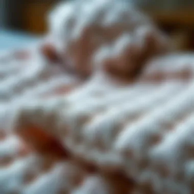 Detailed view of the heating method used in thermal blankets