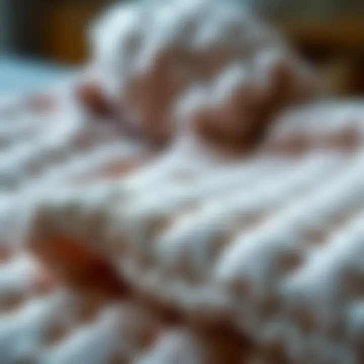 Detailed view of the heating method used in thermal blankets