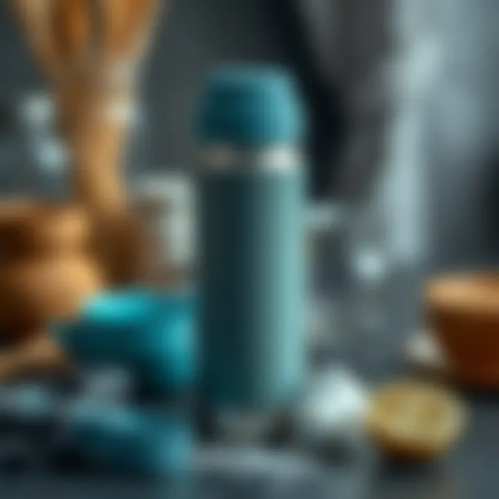 Cleaning a thermos efficiently