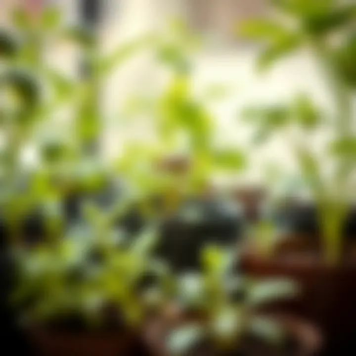 Growing plants with optimal care techniques