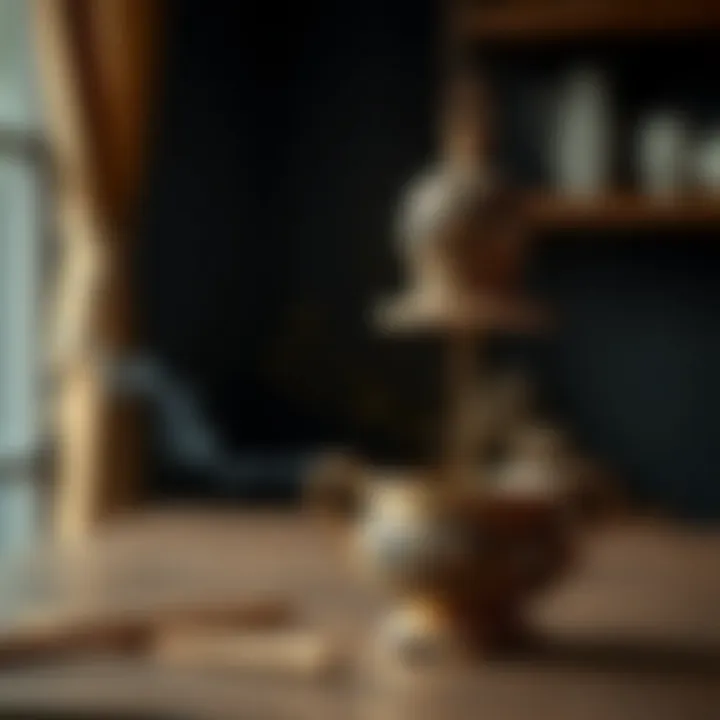 An artistic representation of a fragrant incense burner