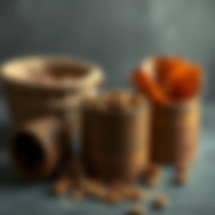 A visual representation of the psychological effects of the color brown