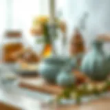 Elegant traditional wedding items arranged beautifully