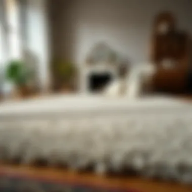 A beautifully maintained carpet in a cozy room