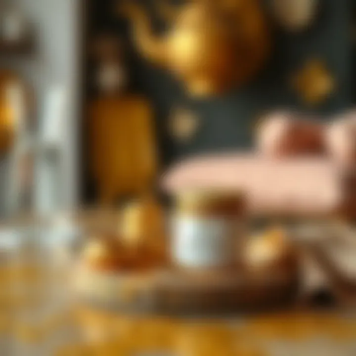 Historical uses of gold paint