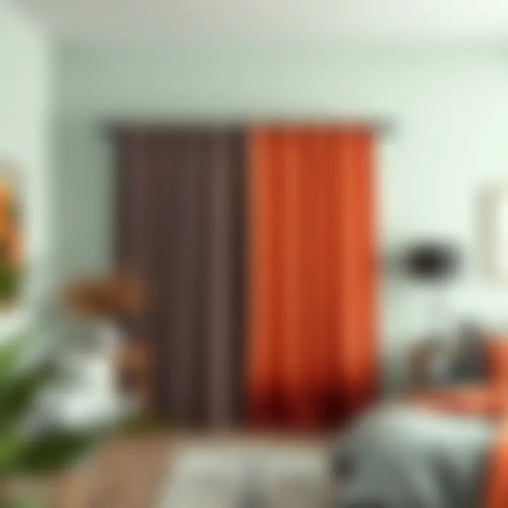 Choosing the Right Color Palette for Curtains Color palette for selecting bedroom curtains