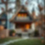 Charming holiday house design