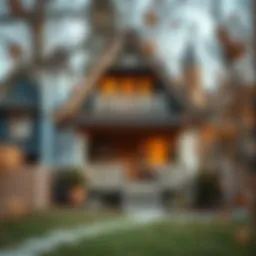 Charming holiday house design